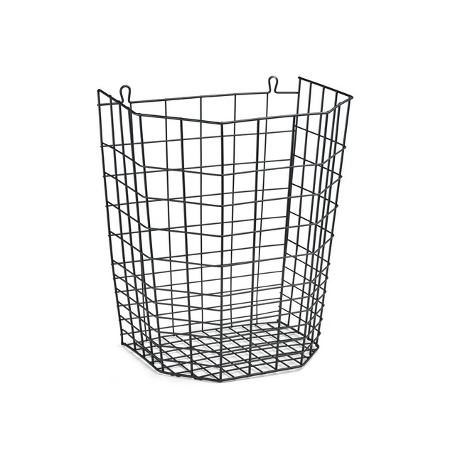 PAPPERSKORG 366 SVART 350X300MM